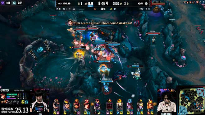 _MSI：ON“神牛”冲锋陷阵开团如神，BLG 3-0击败G2成功晋级_MSI：ON“神牛”冲锋陷阵开团如神，BLG 3-0击败G2成功晋级