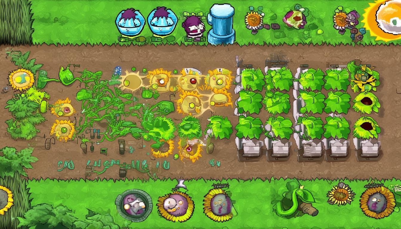 杂交版植物大战僵尸开局怎么过？这些布局攻略你不能错过