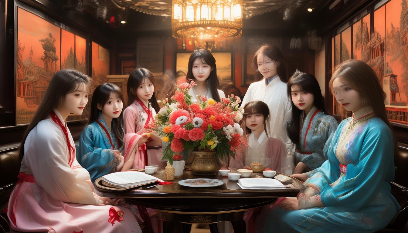 国风美女天团，24小时狂欢热舞背后，是资本大佬的千金一掷_国风美女天团，24小时狂欢热舞背后，是资本大佬的千金一掷_